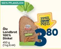 Billa Ölz Landbrot 100% Dinkel Angebot