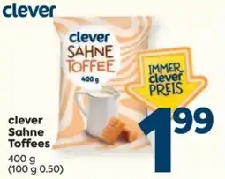 Billa clever Sahne Toffees Angebot