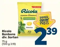 Billa Ricola Bonbons Angebot