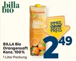 Billa BILLA Bio Orangensaft Angebot