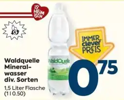 Billa Waldquelle Mineralwasser Angebot