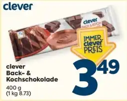 Billa clever Back- & Kochschokolade Angebot