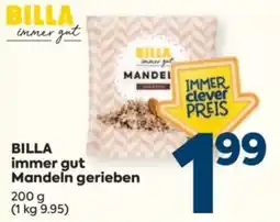 Billa BILLA Mandeln gerieben Angebot