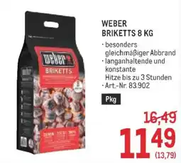 Metro Weber Briketts Angebot