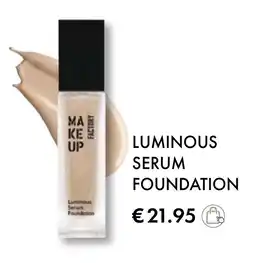 Müller Make Up Factory Luminous Serum Foundation Angebot