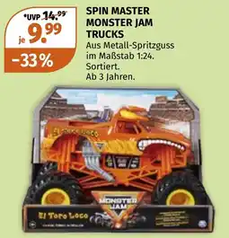 Müller Spin Master Monster Jam Trucks Angebot