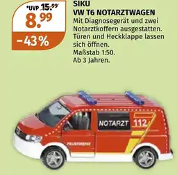 Müller Siku VW T6 Notarztwagen Angebot