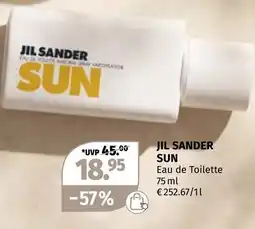 Müller Jil Sander Sun Eau de Toilette Angebot