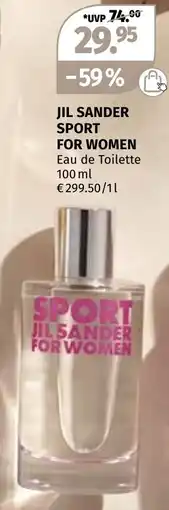 Müller JIL SANDER SPORT FOR WOMEN Eau de Toilette Angebot