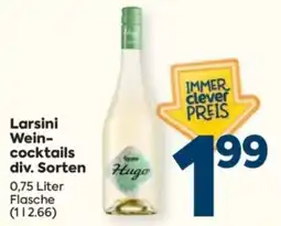 Billa Larsini Weincocktails Hugo Angebot