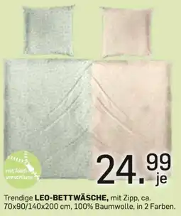 Möbel Ludwig Trendige LEO-BETTWÄSCHE Angebot