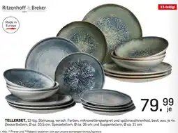 Möbel Ludwig Ritzenhoff & Breker TELLERSET Angebot