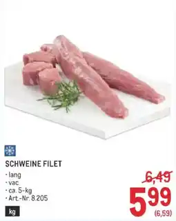 Metro Schweine Filet Angebot