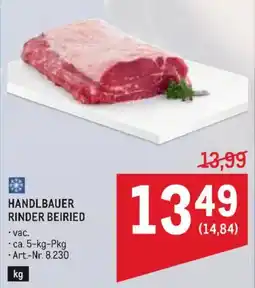 Metro Handlbauer Rinder Beiried Angebot