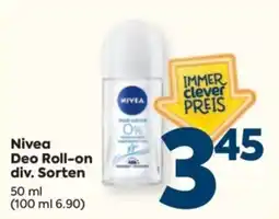 Billa Nivea Deo Roll-on Angebot