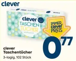 Billa clever Taschentücher Angebot
