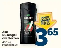 Billa Axe Duschgel Angebot