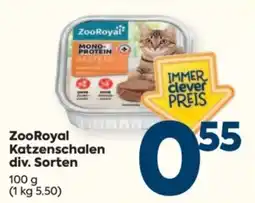 Billa ZooRoyal Katzenschalen Angebot