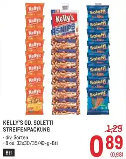 Metro Kelly's od. Soletti Streifenpackung Angebot