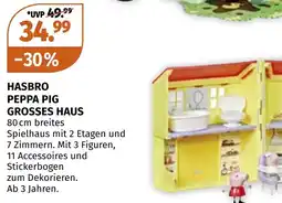 Müller Hasbro Peppa Pig Grosses Haus Angebot