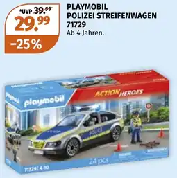 Müller Playmobil Polizei Streifenwagen Angebot
