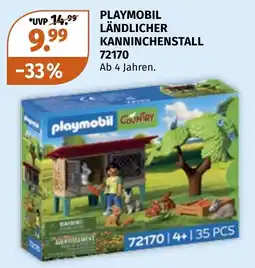 Müller Playmobil Ländlicher Kanninchenstall Angebot