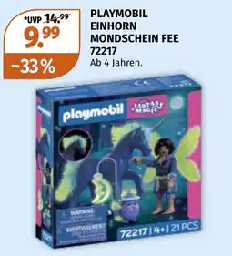 Müller Playmobil Einhorn Mondschein Fee Angebot