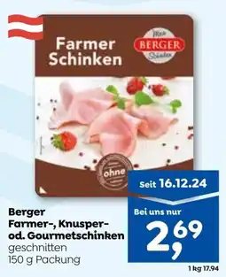 ADEG Berger Farmer-Schinken Angebot