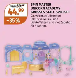 Müller Spin Master Unicorn Academy Grosses Stall Spielset Angebot