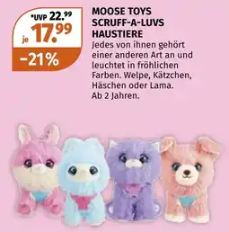 Müller Moose Toys Scruff-a-luvs Haustiere Angebot