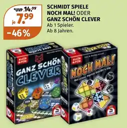 Müller Schmidt Spiele Ganz Schön Clever Angebot
