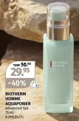 Müller Biotherm Homme Aquapower Advanced Gel Angebot