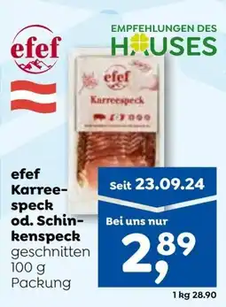 ADEG efef Karreespeck od. Schinkenspeck Angebot