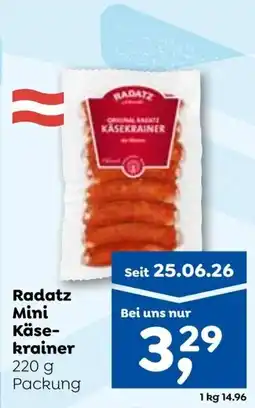 ADEG Radatz Mini Käsekrainer Angebot