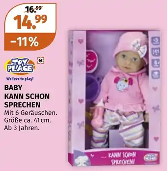 Baby kann schon sprechen