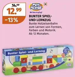 Müller Bunter Spiel- und Lernzug Angebot