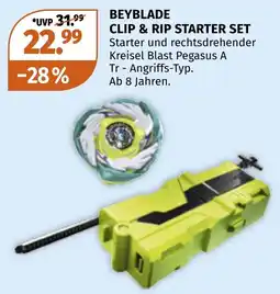 Müller Beyblade Clip & Rip Starter Set Angebot