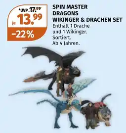 Müller Spin Master Dragons Wikinger & Drachen Set Angebot