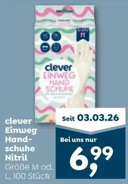 ADEG clever Einweg Handschuhe Nitril Angebot