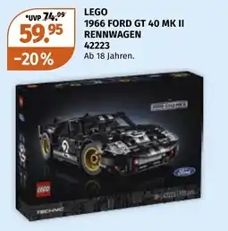 Müller LEGO 1966 FORD GT 40 MK II RENNWAGEN Angebot