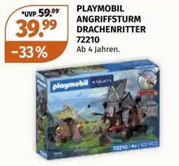 Müller Playmobil Angriffsturm Drachenritter Angebot