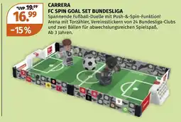 Müller Carrera FC Spin Goal Set Bundesliga Angebot