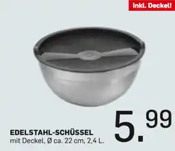 Möbel Ludwig Edelstahl-Schüssel Angebot