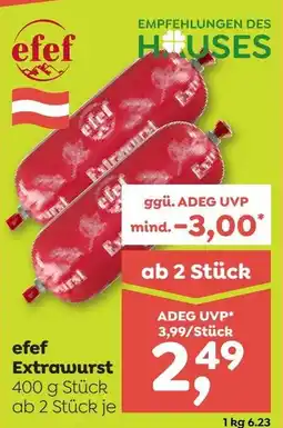 ADEG efef Extrawurst Angebot