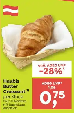 ADEG Haubis Butter Croissant Angebot