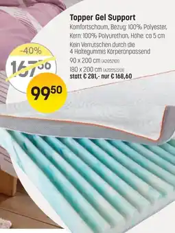 Reiter Topper Gel Support Angebot