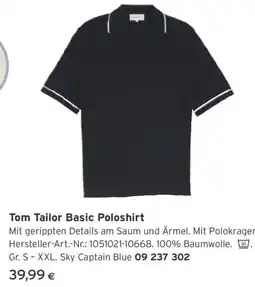 Tchibo Eduscho Tom Tailor Basic Poloshirt Angebot