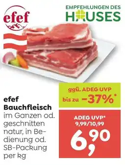 ADEG efef Bauchfleisch Angebot
