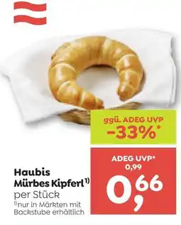 ADEG Haubis Mürbes Kipferl Angebot