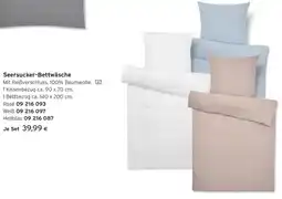 Tchibo Eduscho Seersucker-Bettwäsche Angebot